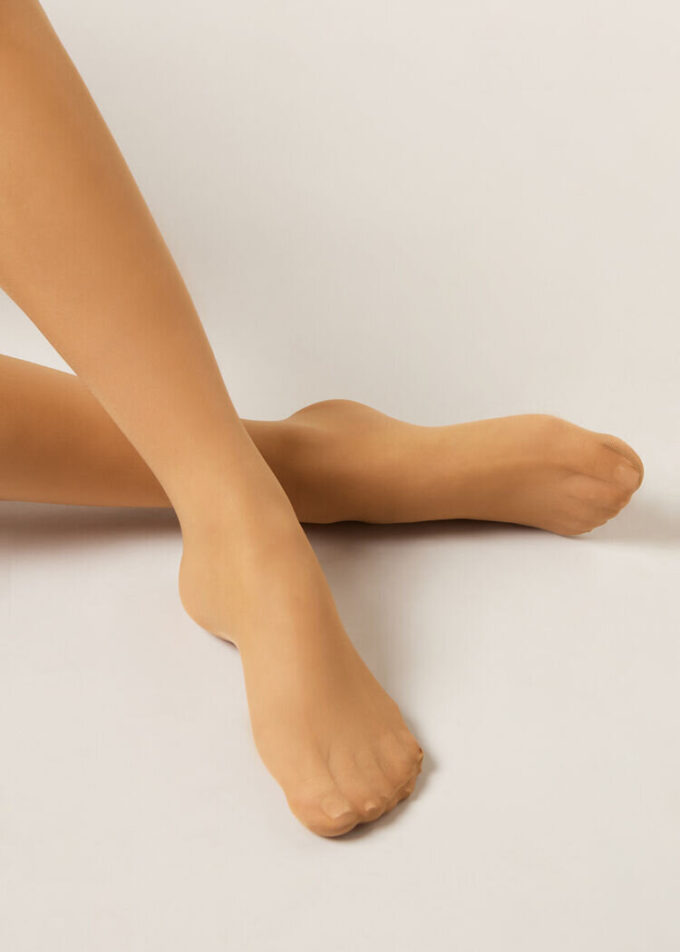 Nude Feeling 40 Denye Şeffaf Tayt