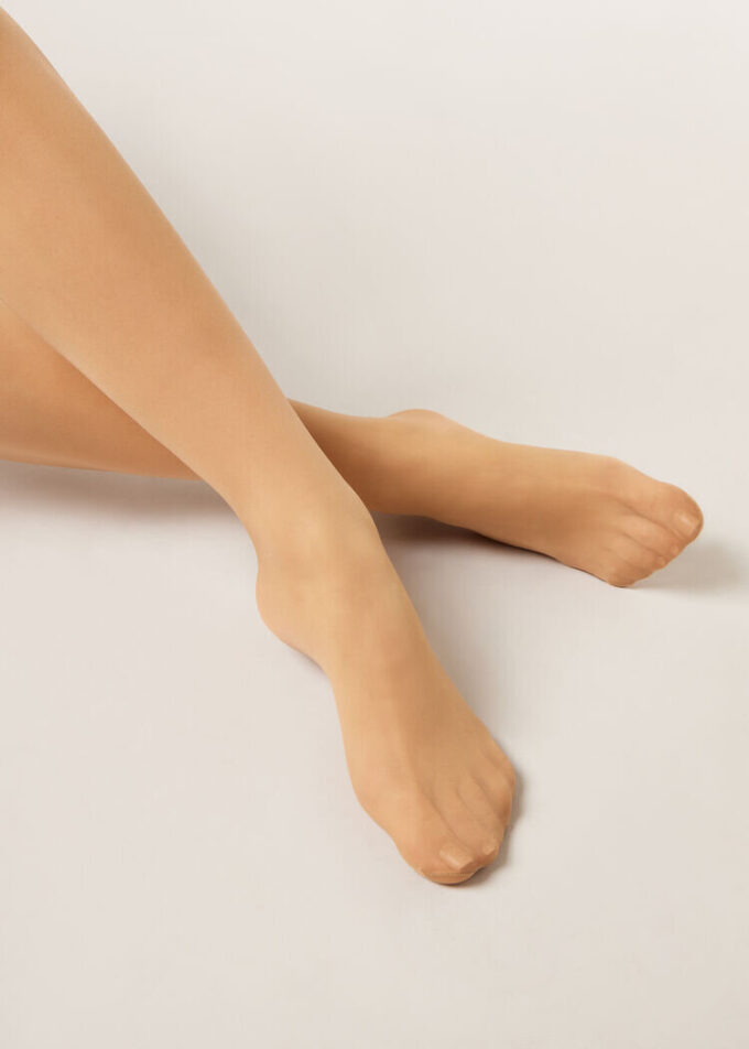 Nude Feeling 40 Denye Şeffaf Tayt