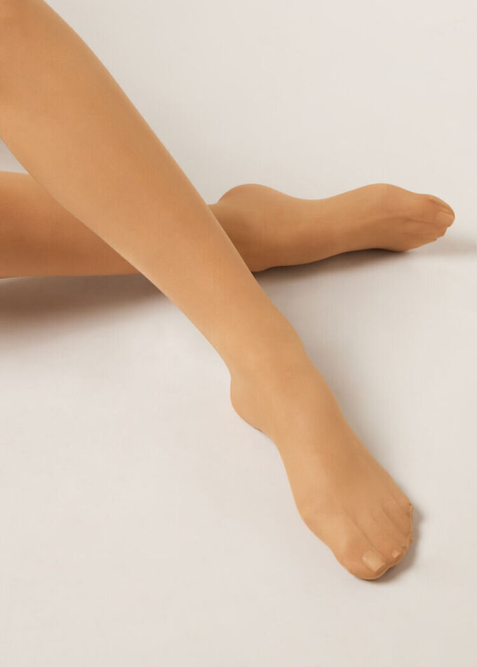 Nude Feeling 40 Denye Şeffaf Tayt