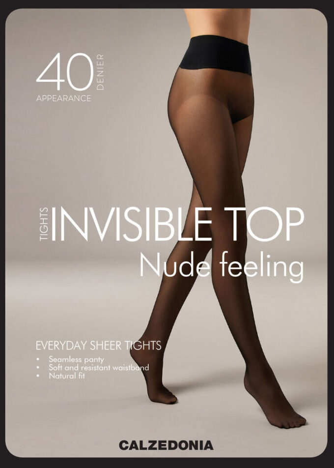 Nude Feeling 40 Denye Şeffaf Tayt