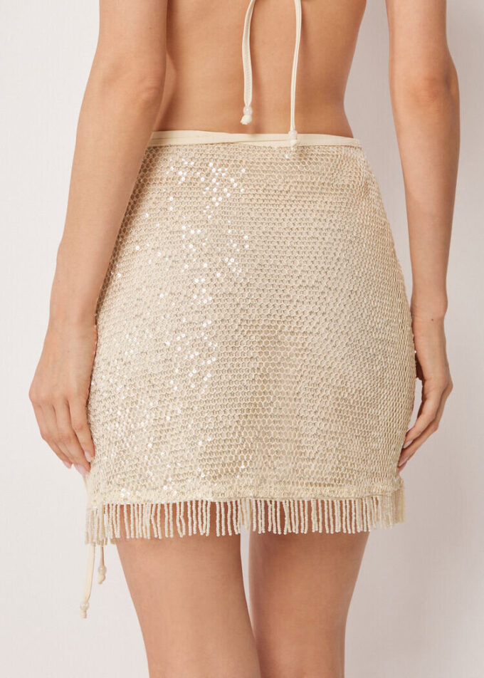 Paillettes Etek Payetli File