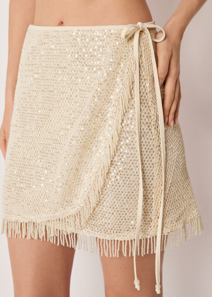Paillettes Etek Payetli File