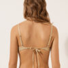 Push-up Bikini Üstü Altın Dalgalar