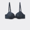 Push-up Bikini Üstü Parlak Piton