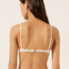 Push-up Bikini Üstleri Parlak Saten