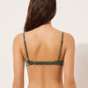 Push-up Bikini Üstleri Parlak Saten
