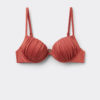 Push-up Bikini Üstleri Parlak Saten