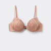 Push-up Bikini Üstleri Parlak Saten