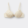 Push-up Bikini Üstleri Parlak Saten