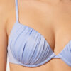 Push-up Bikini Üstleri Parlak Saten