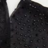 Rhinestones ile Şeffaf Kısa Çoraplar