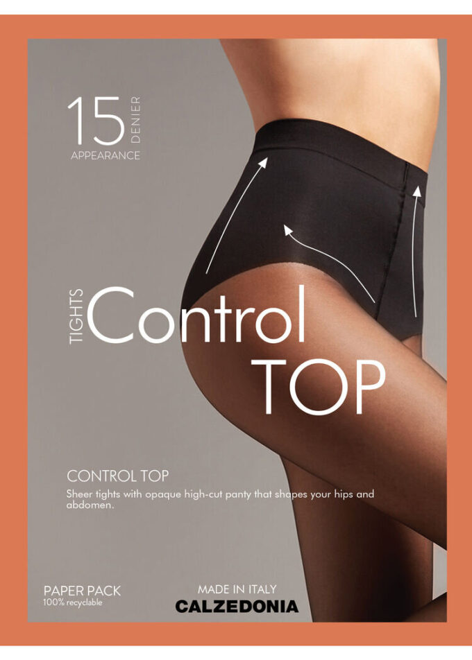 Sheer Control Control Top 15 Denye Tayt
