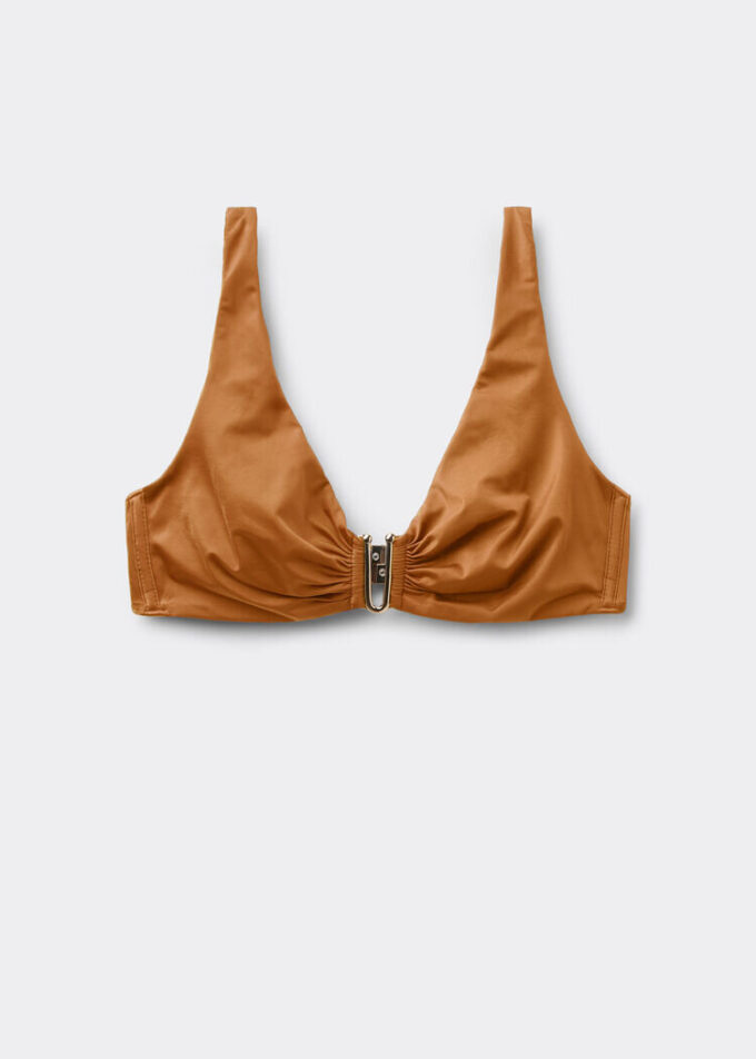 Tankini Üstü Parlak Saten