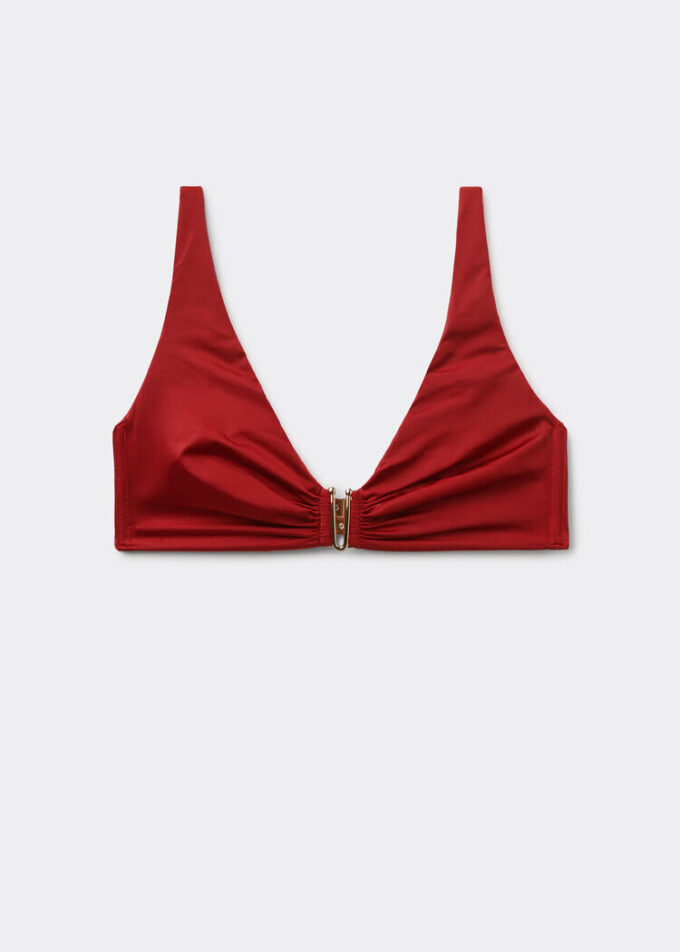 Tankini Üstü Parlak Saten