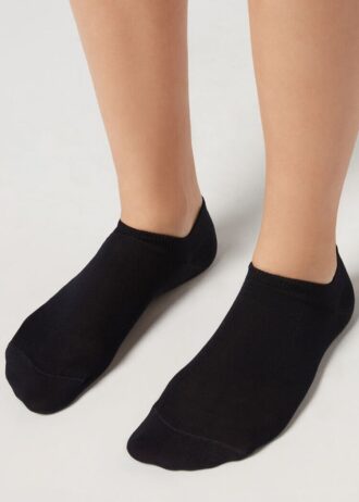 Unisex Pamuklu Görünmez Çoraplar