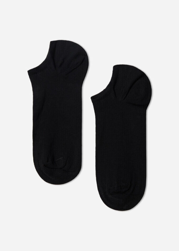 Unisex Pamuklu Görünmez Çoraplar