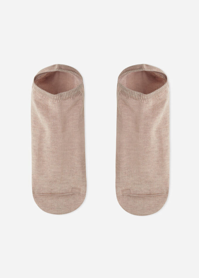 Unisex Pamuklu Görünmez Çoraplar