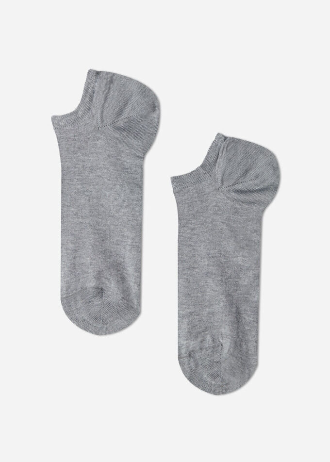 Unisex Pamuklu Görünmez Çoraplar