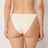 Yandan Bağlamalı Bikini Slip Parlak Saten
