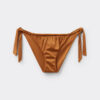 Yandan Bağlamalı Bikini Slip Parlak Saten